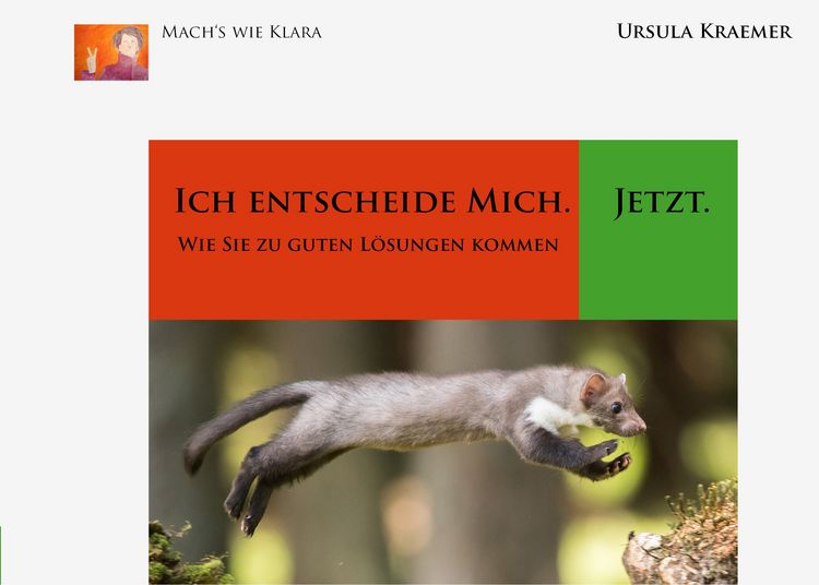 Produktbild: Ich entscheide mich. Jetzt