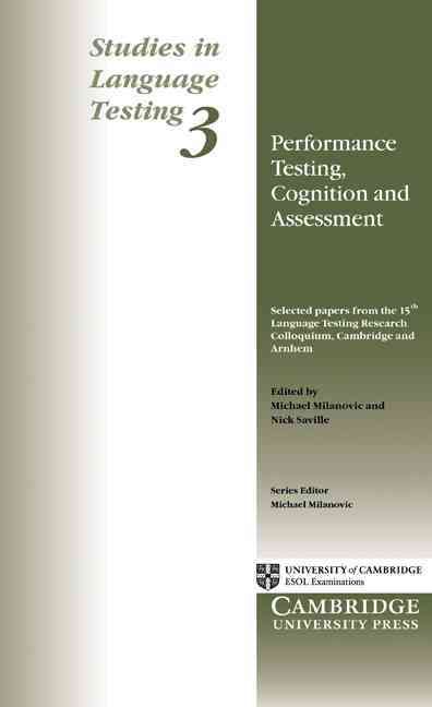 Produktbild: Performance Testing, Cognition and Assessment