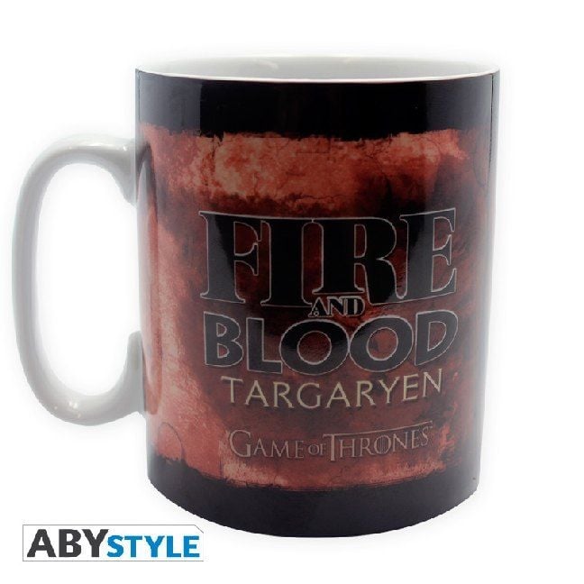 Produktbild: ABYstyle - Game of Thrones - Targaryen 460 ml Tasse