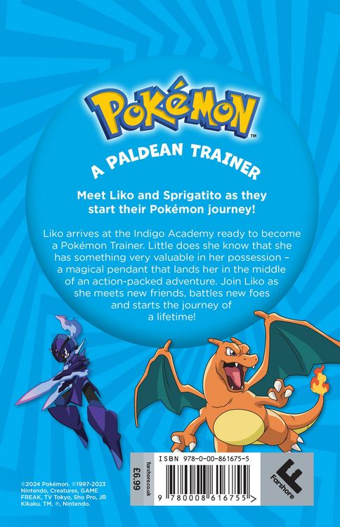 Produktbild: Pokemon: A Paldean Trainer Chapter Book