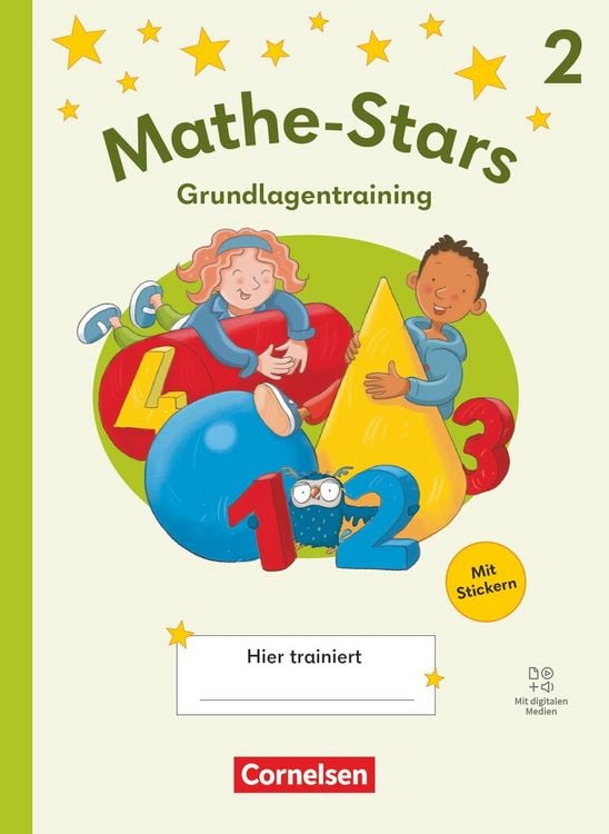 Produktbild: Mathe-Stars - Grundlagentraining Ausgabe ab 2025 - 2. Schuljahr
