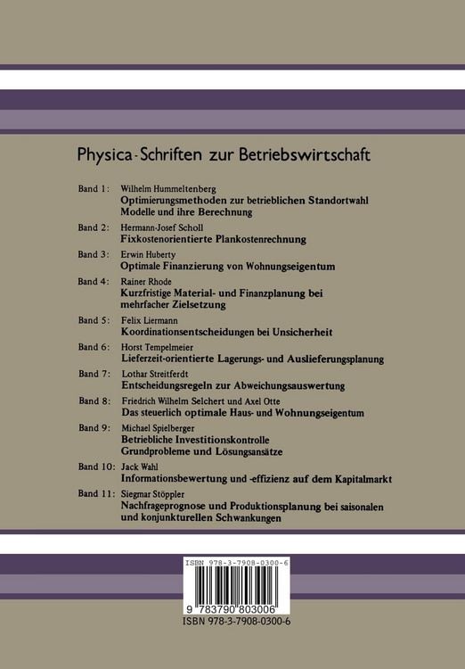 Produktbild: Nachfrageprognose und Produktionsplanung bei saisonalen und konjunkturellen Schwankungen