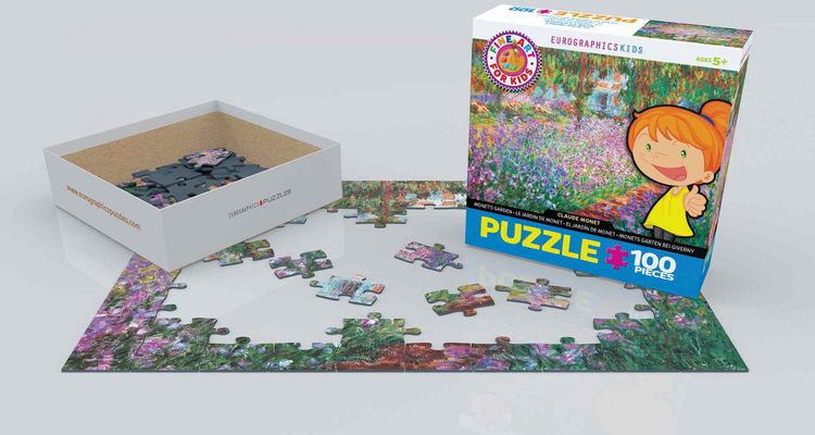 Produktbild: Monet&acute;s Garten von Claude Monet (Puzzle)