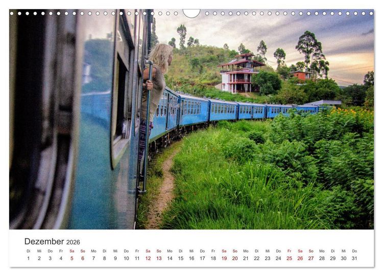 Produktbild: Sri Lanka - Eine einzigartige Trauminsel. (Wandkalender 2026 DIN A3 quer), CALVENDO Monatskalender