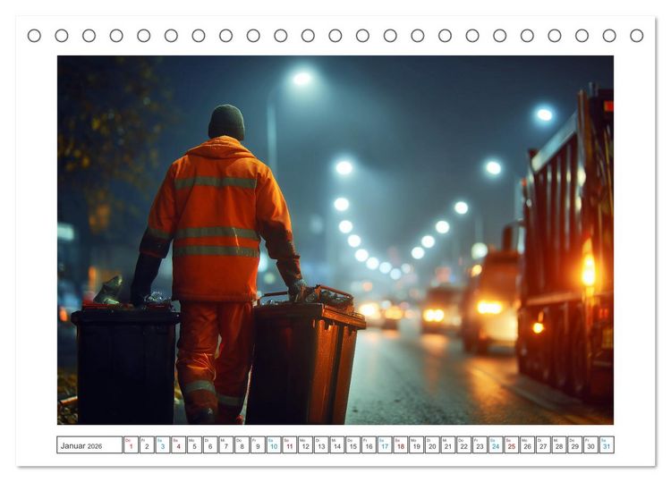Produktbild: Echt Menschlich Berufung (Tischkalender 2026 DIN A5 quer), CALVENDO Monatskalender