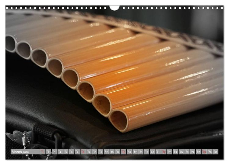 Produktbild: Music Magic of musical instruments (Wall Calendar 2026 DIN A3 landscape), CALVENDO 12 Month Wall Calendar
