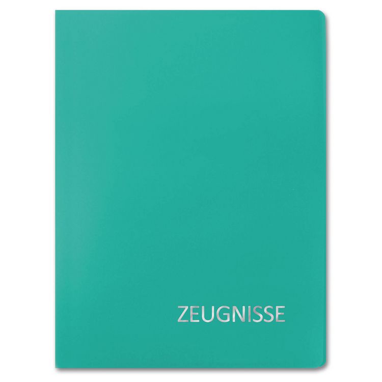 Produktbild: Zeugnismappe Basic t&uuml;rkis