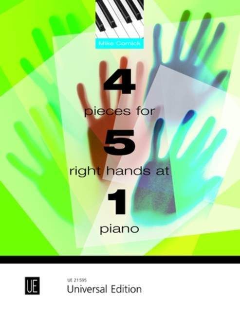 Produktbild: Cornick, M: 4 Pieces for 5 Right Hands at 1 Piano
