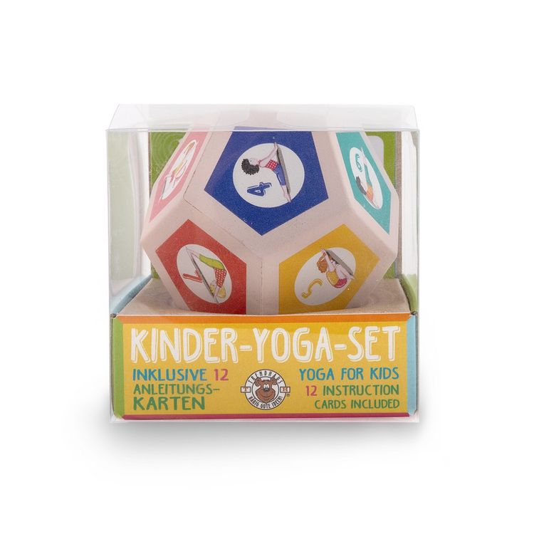 Produktbild: Yoga-W&uuml;rfel-Set f&uuml;r Kinder