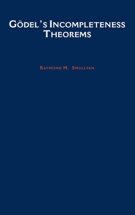 Produktbild: Godel's Incompleteness Theorems