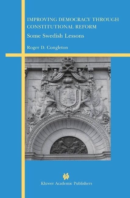 Produktbild: Improving Democracy Through Constitutional Reform