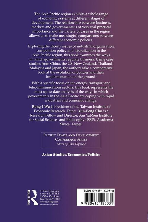 Produktbild: Business, Markets and Government in the Asia-Pacific