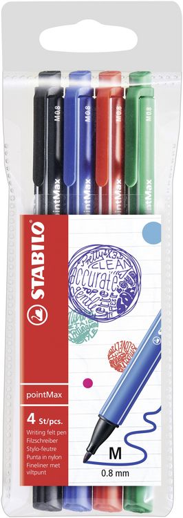 Produktbild: STABILO Filzschreiber pointMax