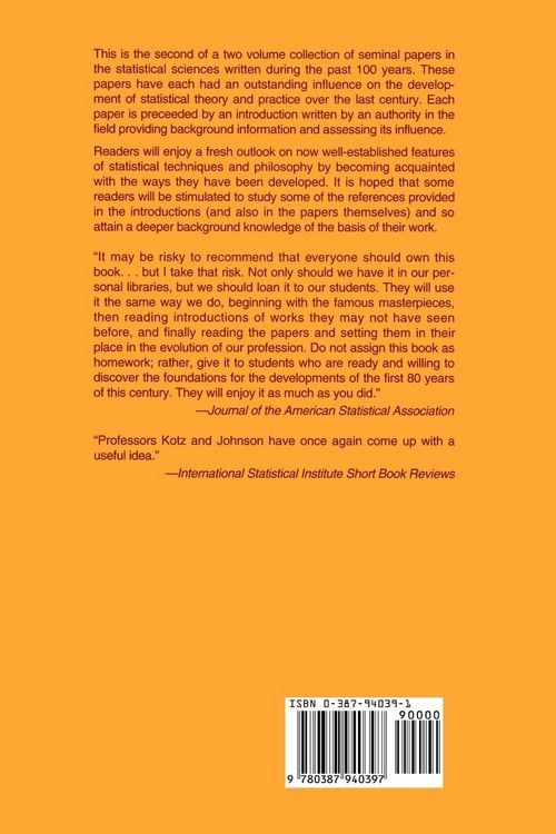 Produktbild: Breakthroughs in Statistics