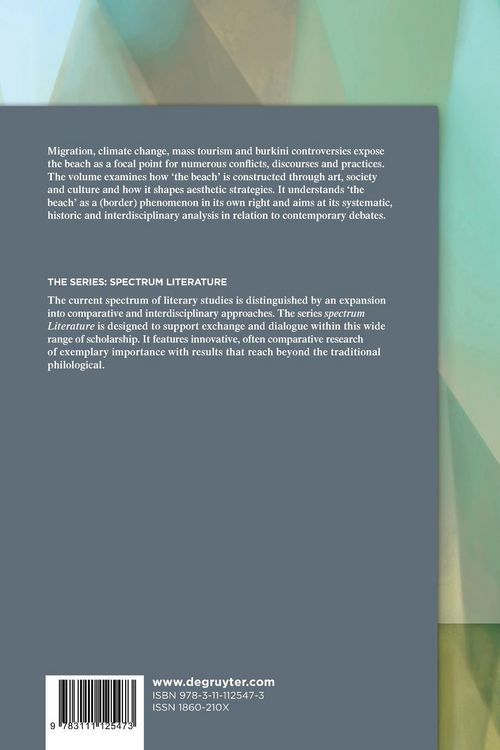 Produktbild: Narrating and Constructing the Beach