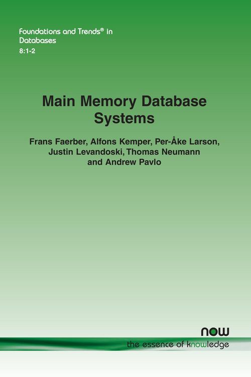 Produktbild: Main Memory Database Systems