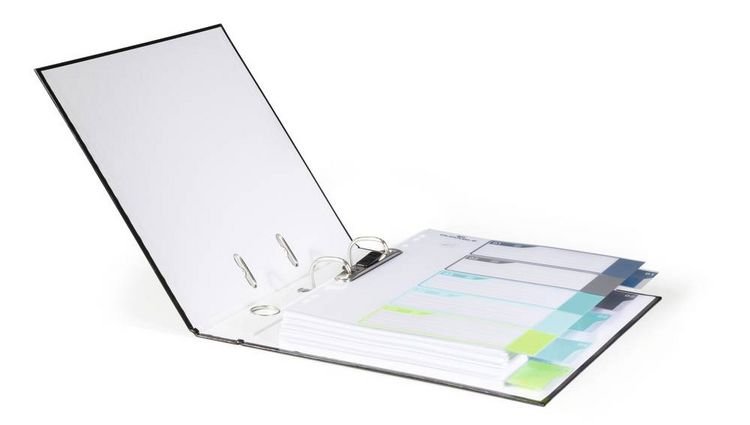 Produktbild: Durable 679327 Register DIN A4+ 1-5 Mehrfarbig 5 Registerblätter 679327