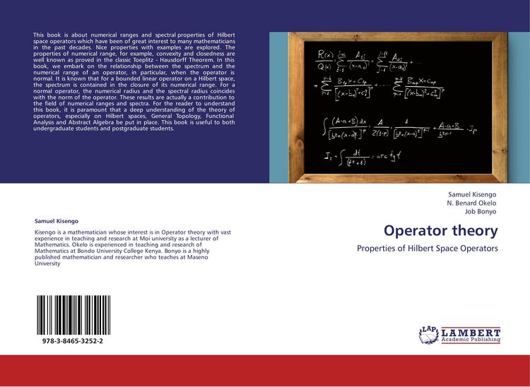 Produktbild: Operator theory