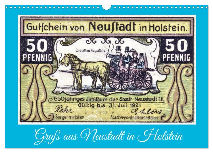 Produktbild: Gru&szlig; aus Neustadt in Holstein (Wandkalender 2026 DIN A3 quer), CALVENDO Monatskalender