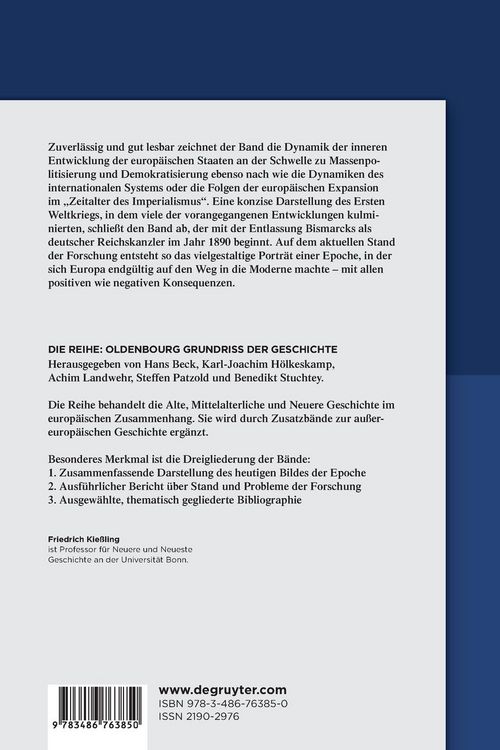 Produktbild: Europa im Zeitalter des Imperialismus 1890-1918