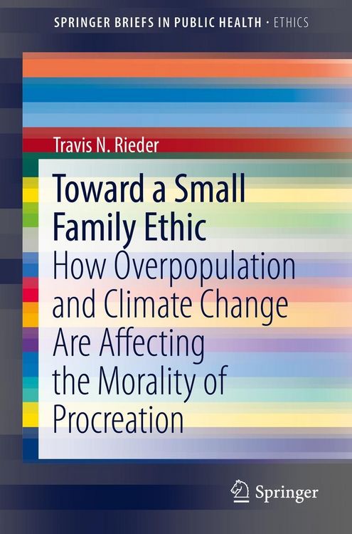 Produktbild: Toward a Small Family Ethic