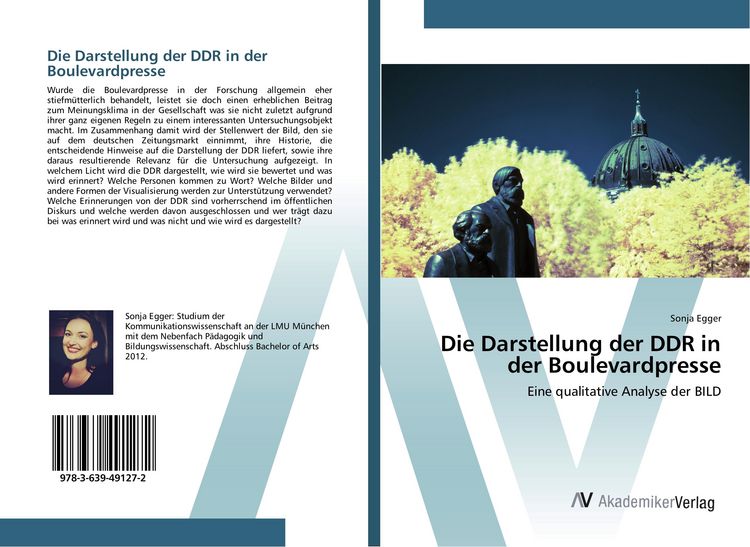 Produktbild: Die Darstellung der DDR in der Boulevardpresse