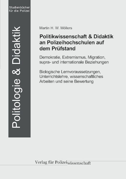 Produktbild: Politikwissenschaft & Didaktik an Polizeihochschulen auf dem Pr&uuml;fstand