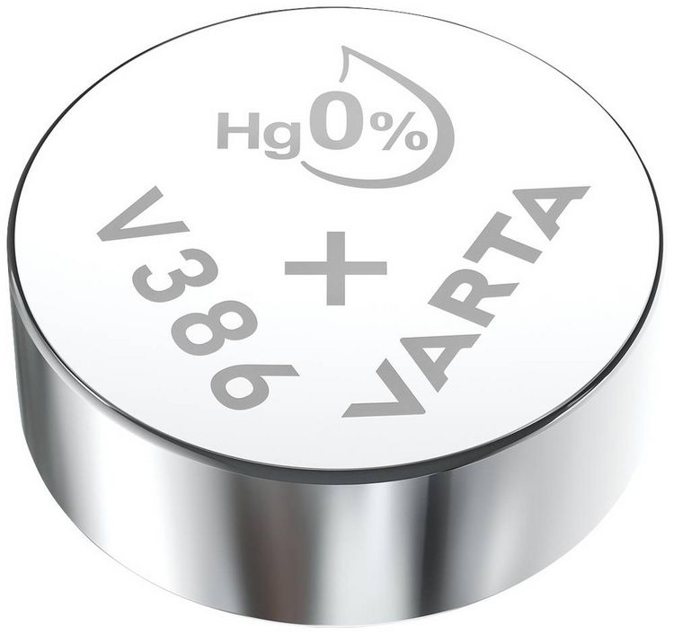 Produktbild: Varta Knopfzelle 386 1.55 V 1 St. 115 mAh Silberoxid SILVER Coin V386/SR43 NaBli 1