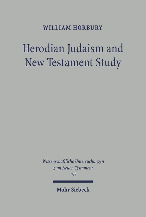 Produktbild: Herodian Judaism and New Testament Study
