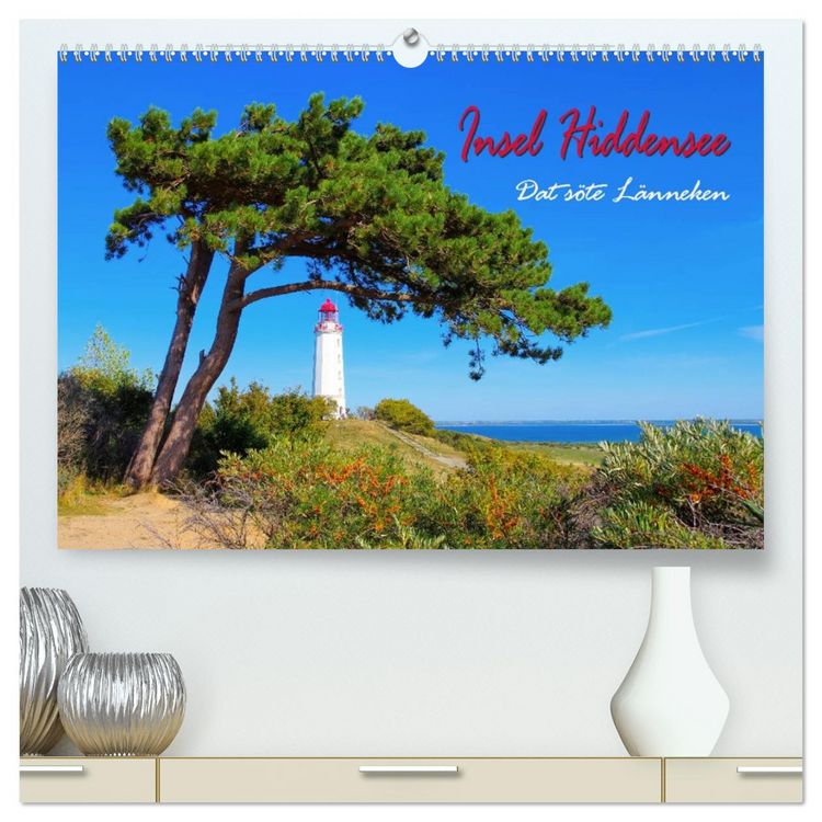 Produktbild: Insel Hiddensee - Dat s&ouml;te L&auml;nneken (hochwertiger Premium Wandkalender 2026 DIN A2 quer), Kunstdruck in Hochglanz