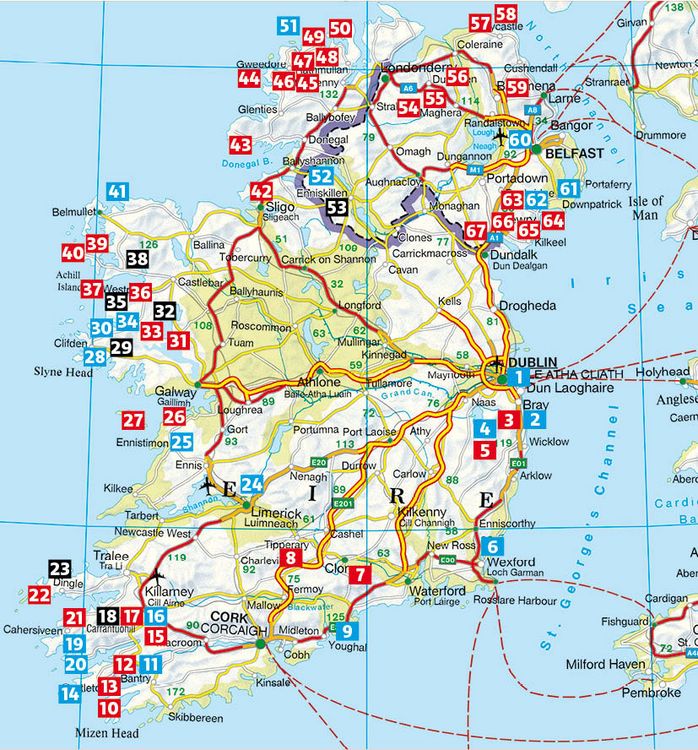 Produktbild: Irlande (Guide de randonn&eacute;es)