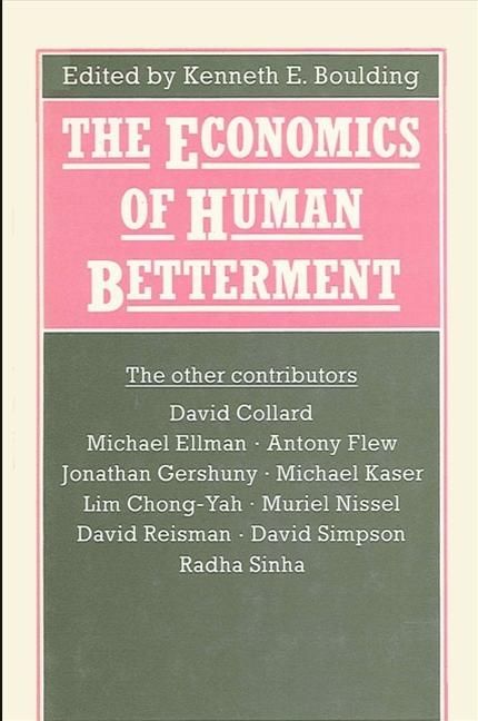Produktbild: The Economics of Human Betterment