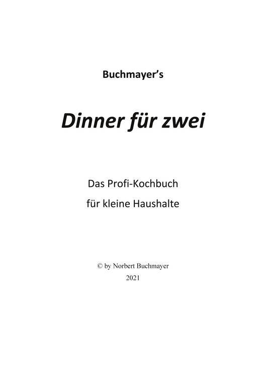 Produktbild: Dinner f&uuml;r zwei