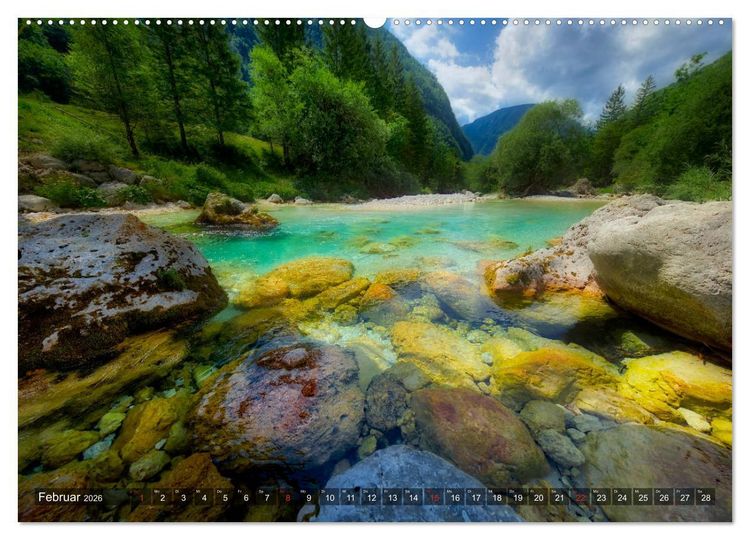 Produktbild: S O C A - T A L (hochwertiger Premium Wandkalender 2026 DIN A2 quer), Kunstdruck in Hochglanz