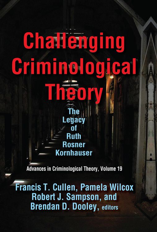 Produktbild: Challenging Criminological Theory