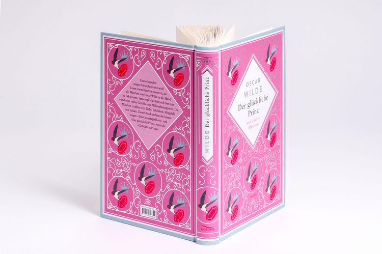 Produktbild: Oscar Wilde, Der gl&uuml;ckliche Prinz. M&auml;rchen. Schmuckausgabe mit Silberpr&auml;gung
