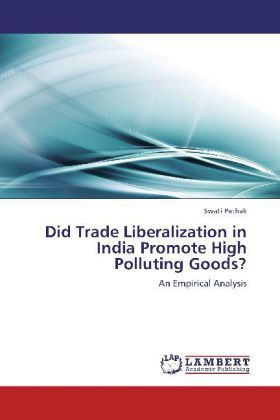 Produktbild: Pathak, S: Did Trade Liberalization in India Promote High Po