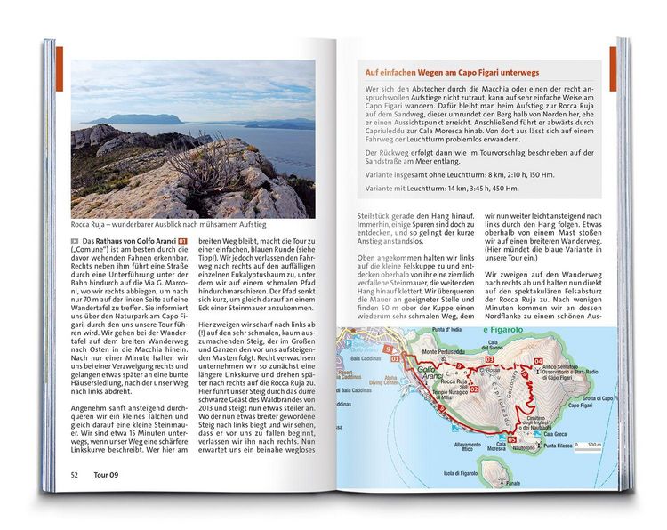 Produktbild: KOMPASS Wanderf&uuml;hrer Sardinien, 75 Touren mit Extra-Tourenkarte