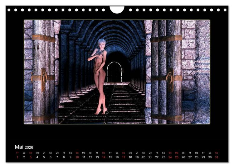 Produktbild: Digital Woman (Wandkalender 2026 DIN A4 quer), CALVENDO Monatskalender