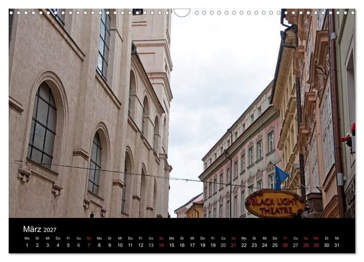 Produktbild: Prager Ansichten (Wandkalender 2027 DIN A3 quer), CALVENDO Monatskalender