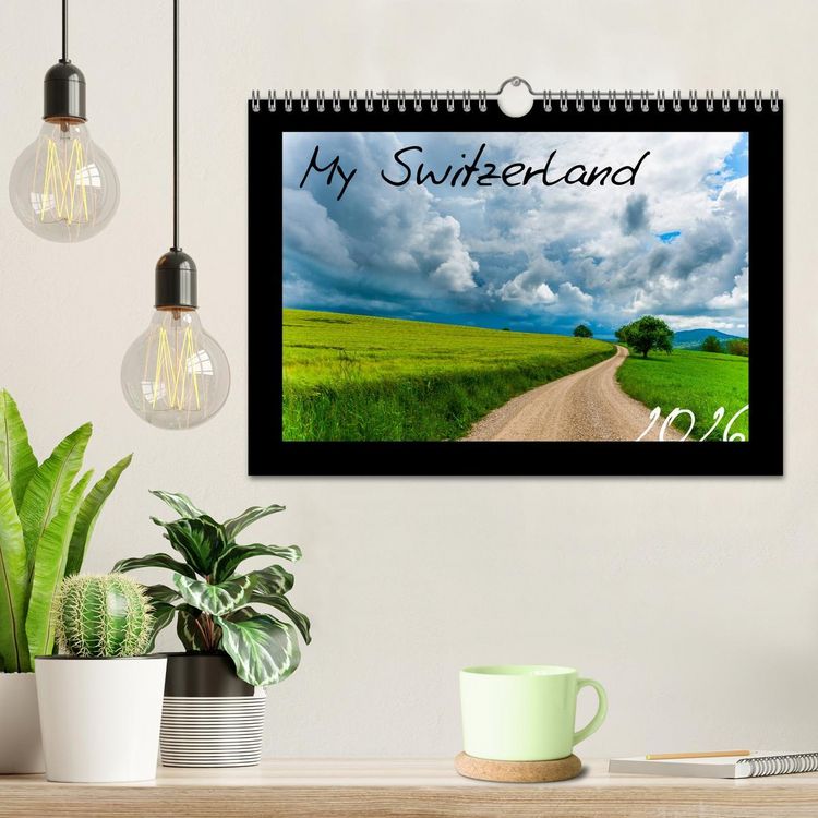 Produktbild: My Switzerland (Wandkalender 2026 DIN A4 quer), CALVENDO Monatskalender