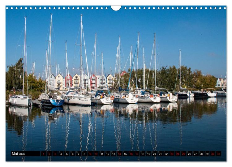 Produktbild: Hansestadt Greifswald (Wandkalender 2026 DIN A3 quer), CALVENDO Monatskalender
