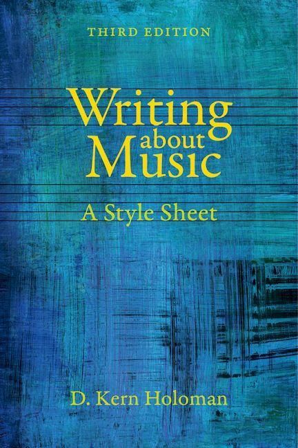 Produktbild: Writing about Music