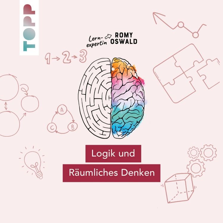 Produktbild: Gehirnjogging &ndash; Trainingsbuch: Logik und R&auml;umliches Denken