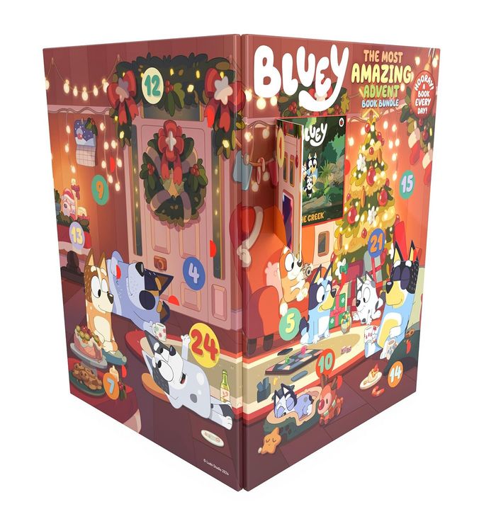Produktbild: Bluey: The Most Amazing Advent Calendar Book Bundle