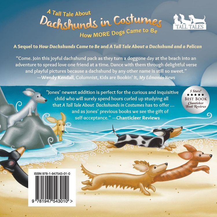 Produktbild: A Tall Tale About Dachshunds in Costumes (Soft Cover)