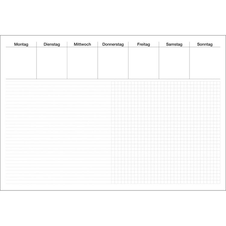 Produktbild: RNK Schreibtischunterlage Office kariert 60x42cm