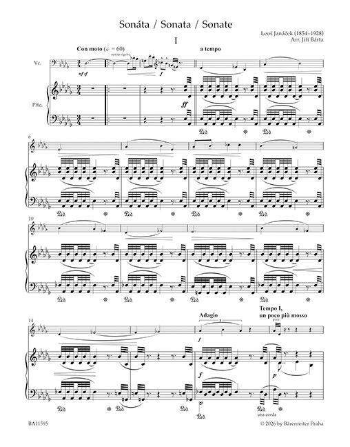 Produktbild: Sonate f&uuml;r Violoncello und Klavier