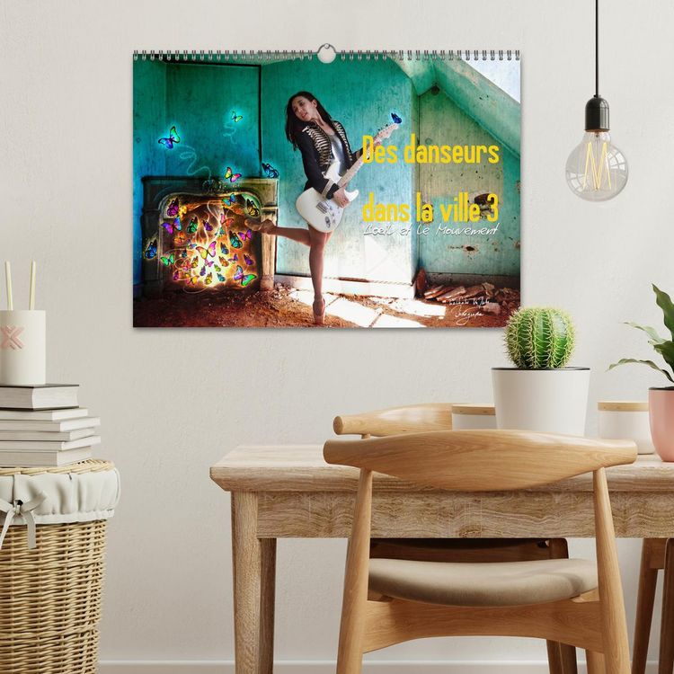 Produktbild: Des danseurs dans la ville 3 L'Oeil et le Mouvement (Calendrier mural 2026 DIN A3 vertical), CALVENDO calendrier mensuel