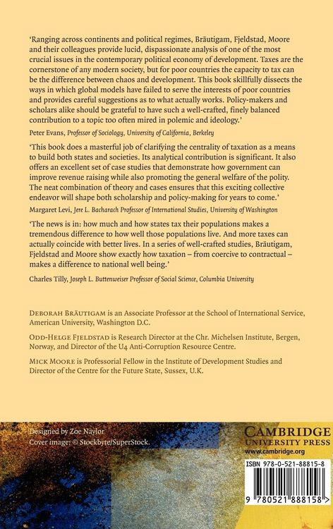 Produktbild: Taxation and State-Building in Developing Countries